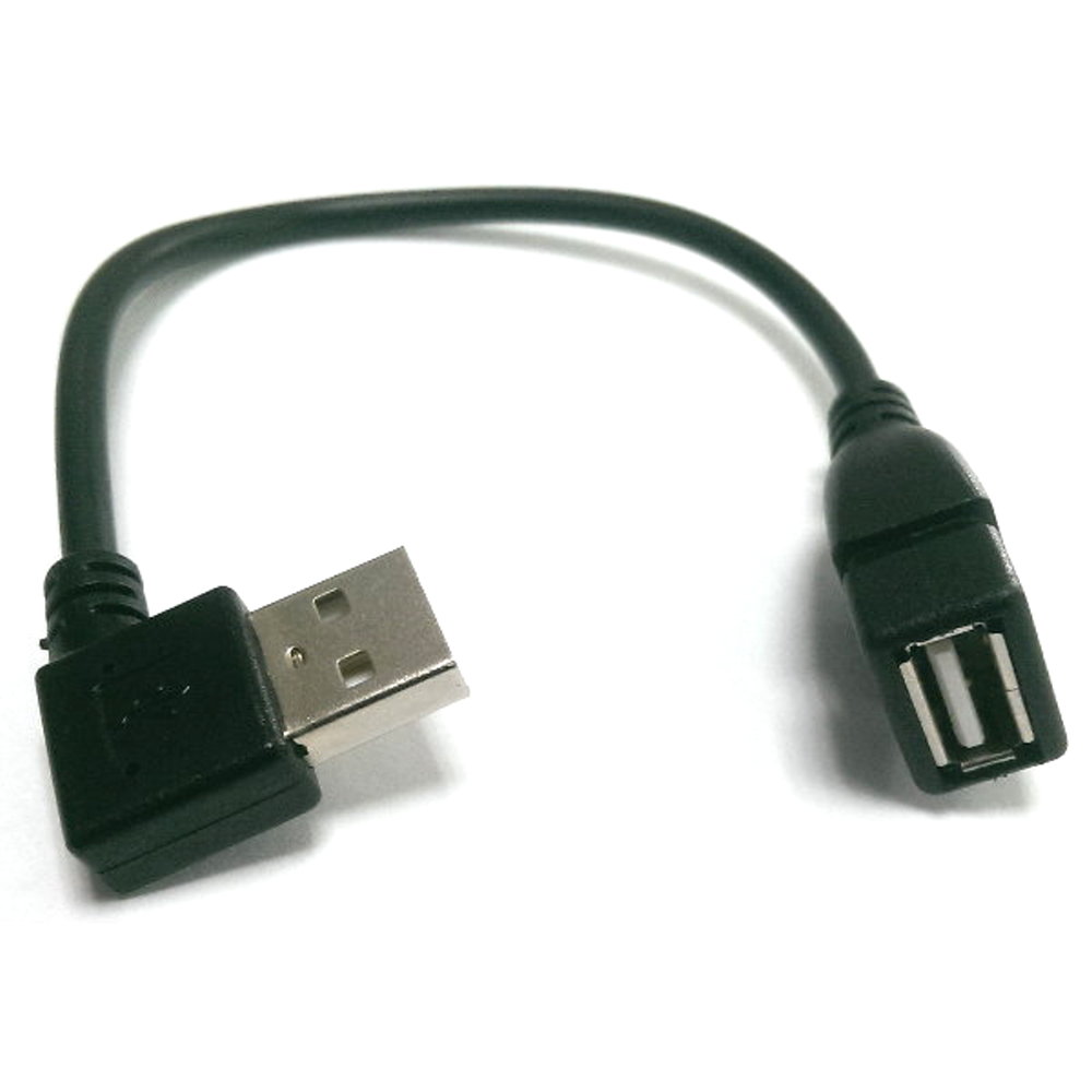 直角 90度 USB 延長線 A公90度轉A母 USB2.0