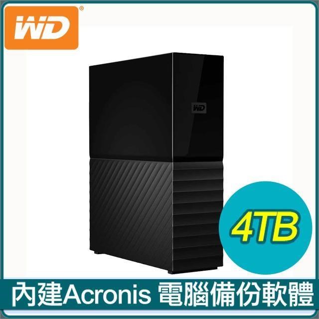 WD 威騰 My book 4TB USB3.0 3.5吋外接硬碟