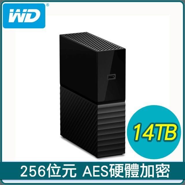 WD 威騰 My book 14TB 3.5吋外接硬碟(WDBBGB0140HBK-SESN)