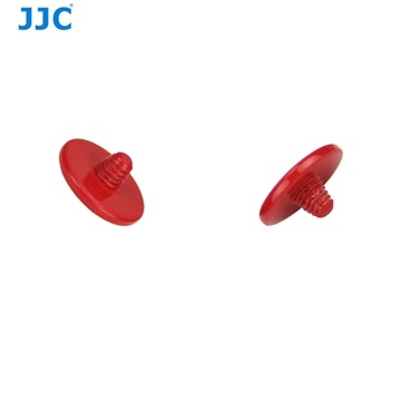 JJC機械快門鈕SRB-B10R,亮紅色,凸起