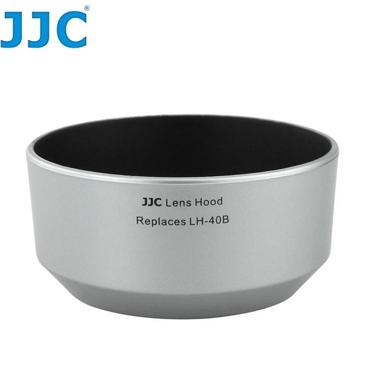 JJC副廠Olympus遮光罩LH-J40B(銀色)LH-40B
