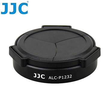 JJC Panasonic自動鏡頭蓋ALC-P1232黑色適Lumix G Vario HD 12-32mm F3.5-5.6 Mega OIS