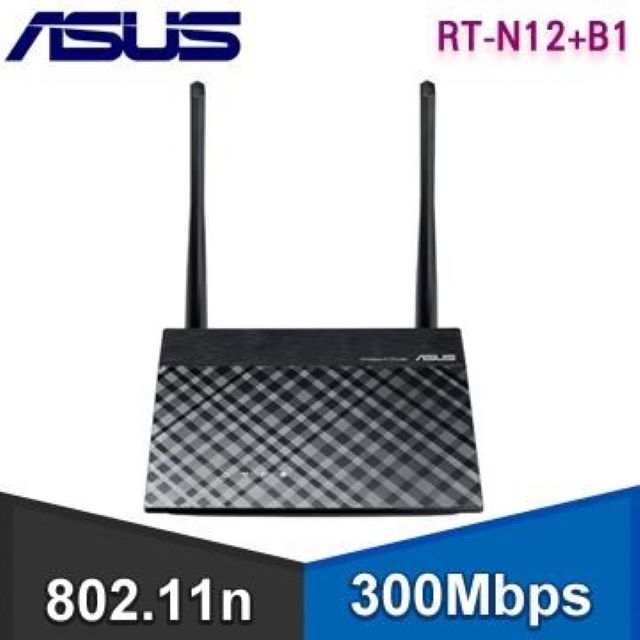 ASUS 華碩 RT-N12+B1 Wireless-N300 無線分享器