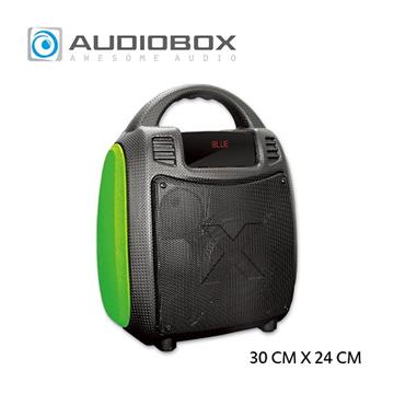 【AUDIOBOX】BBX 300 手提式藍芽無線多功能多媒體音箱_黑綠