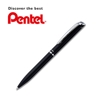 日本PENTEL飛龍Energel系列極速耐水鋼珠筆-1支(黑桿/BLP2005A)