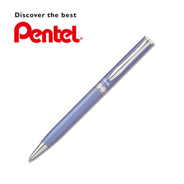 日本 PENTEL 飛龍 Sterling烤漆系列金屬鋼珠筆(紫桿/K611/2入組)