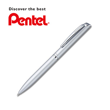 日本PENTEL飛龍Energel系列極速耐水鋼珠筆-1支(銀桿/BLP2005Z)