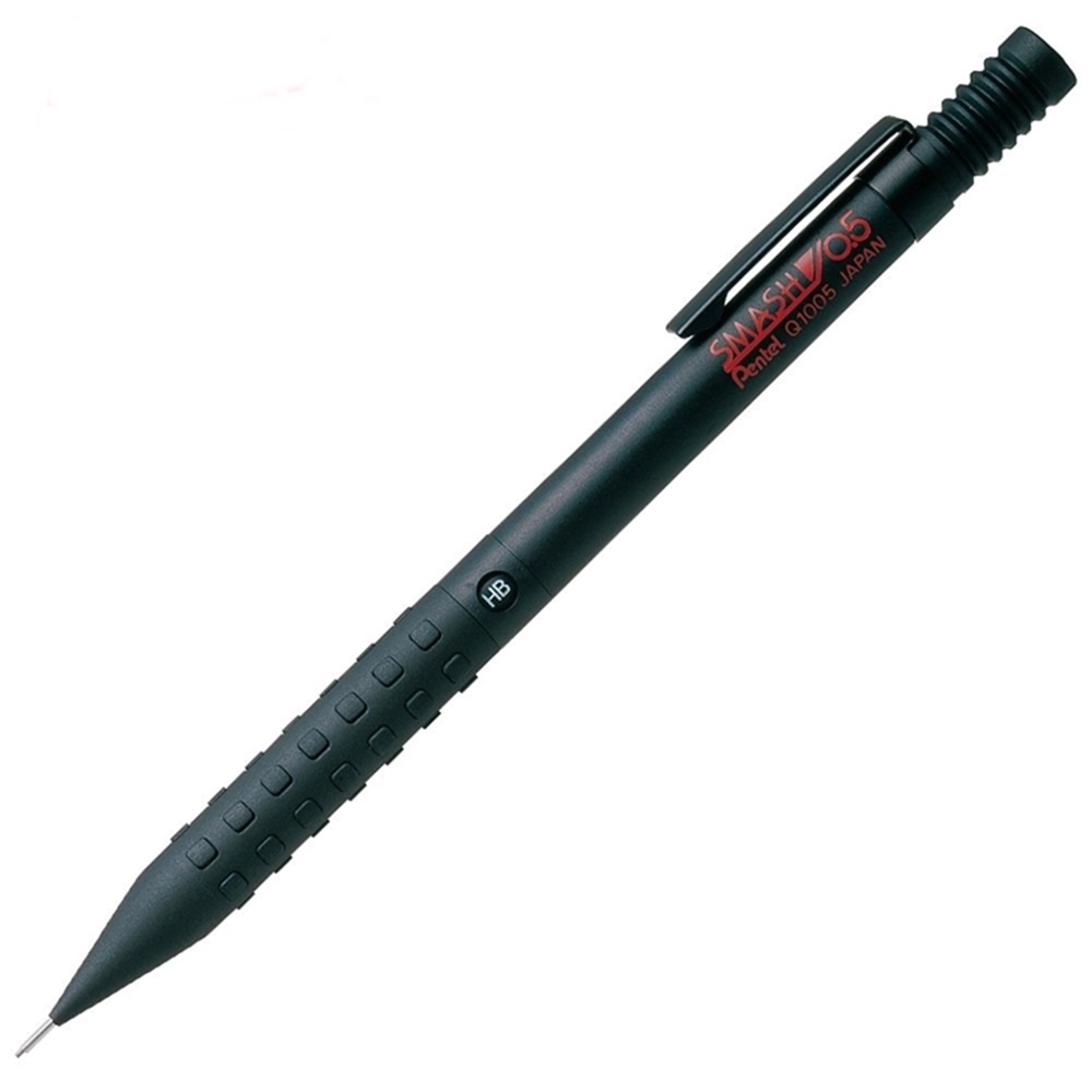 日本暢銷Pentel製圖自動鉛筆Q1005經典自動筆SMASH飛龍0.5mm鉛筆