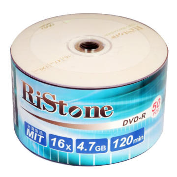RiStone 日本版 DVD-R 16X 裸裝 (600片)