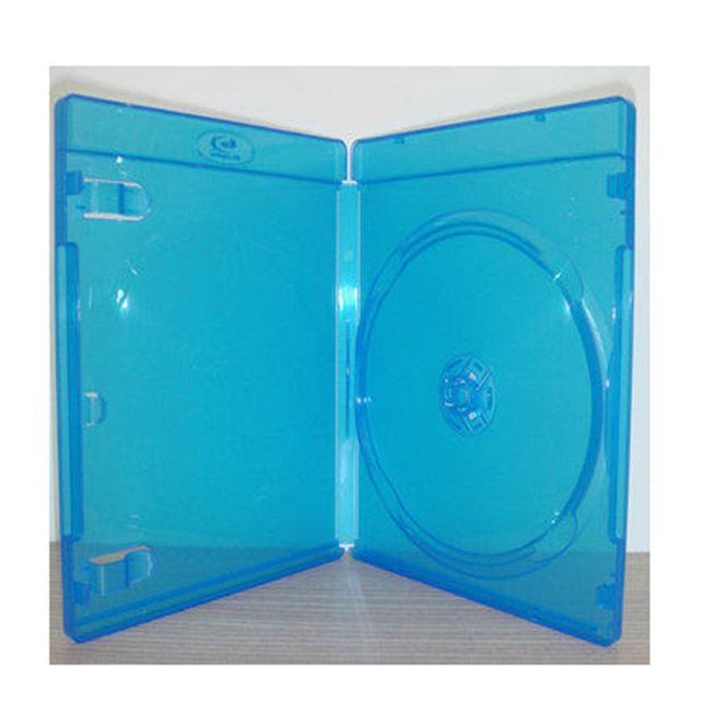 【臺灣製造】單片裝11mm精緻燙銀LOGO藍光盒/CD盒/DVD盒/光碟盒/有膜 20個