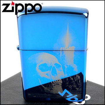 【ZIPPO】美系~Skull Design-骷髏圖案照片成像加工打火機
