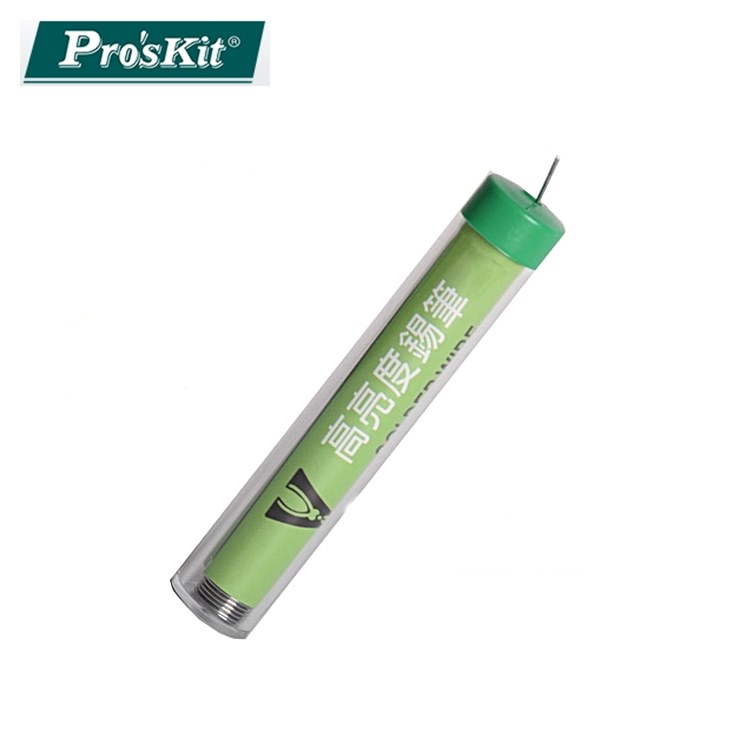台灣製造Pro’sKit寶工高亮度錫筆63%(綠蓋)9S001