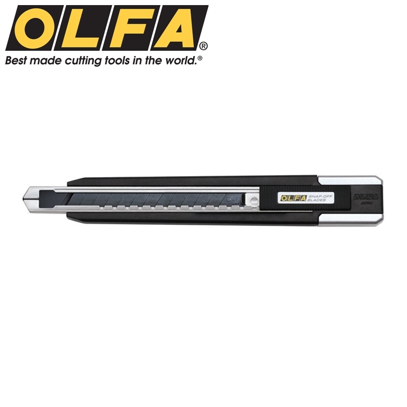 日本OLFA自動美工刀極致系列美工刀Ltd-04(自動入刃,可連續切割)壁紙刀海報刀連續切割刀裁切刀