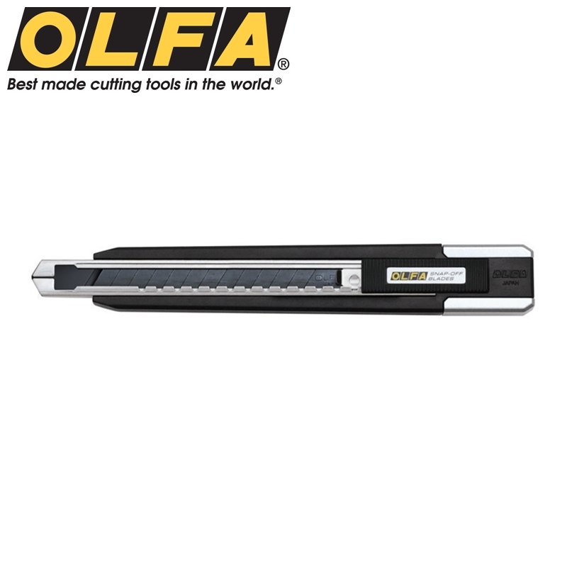 日本OLFA自動美工刀極致系列美工刀Ltd-04(自動入刃,可連續切割)桌布刀海報刀連續切割刀裁切刀
