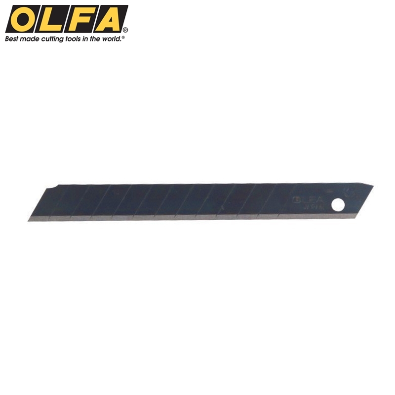 日本OLFA折斷式刀片ASBB-10超銳利黑刃美工刀片