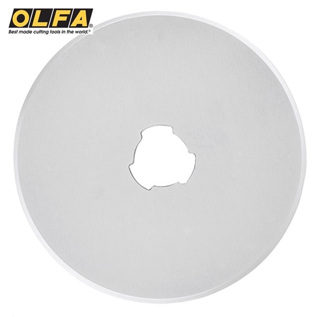 日本製造OLFA圓形刀片圓型替刃RB45-10(直徑45mm;10片入)