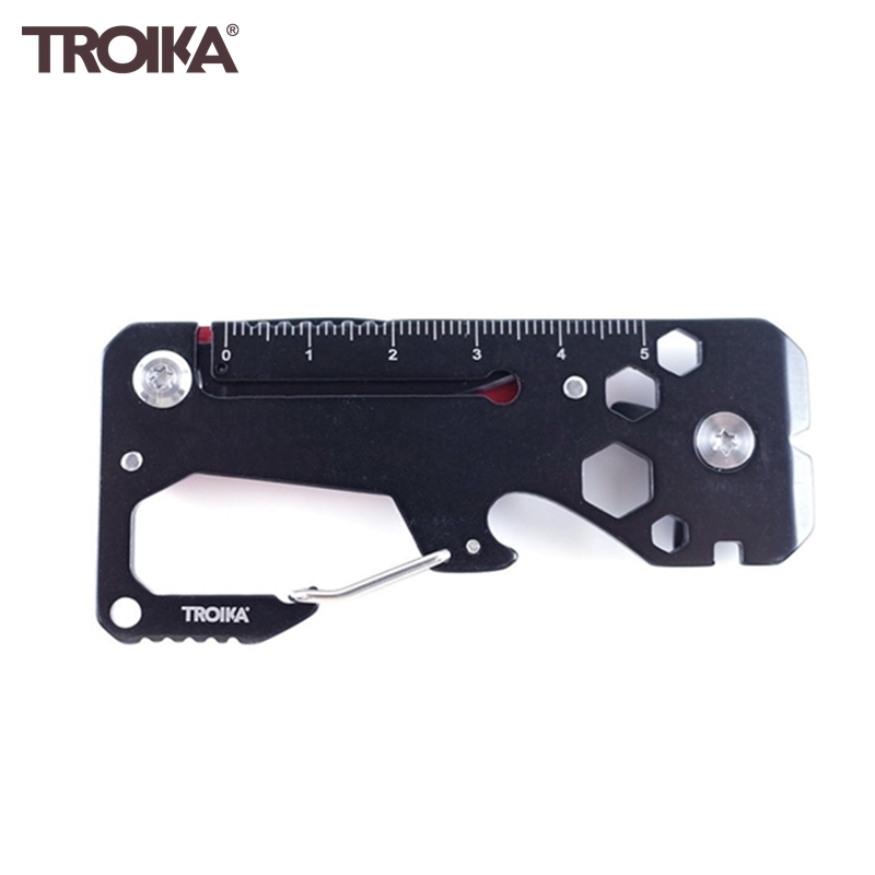 德國TROIKA多功能鑰匙圈KTL25十合一鑰匙圈多功能小刀