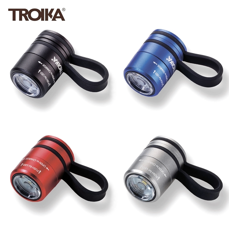 德國TROIKA夾式磁鐵磁吸安全警示燈ECO RUN隨身照明燈超迷你手電筒TOR90