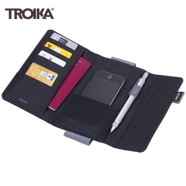 德國TROIKA手拿包TRV55(大小18x12cm可放手機.筆.護照.信用卡.現金)收納包多功能包萬用包收納夾