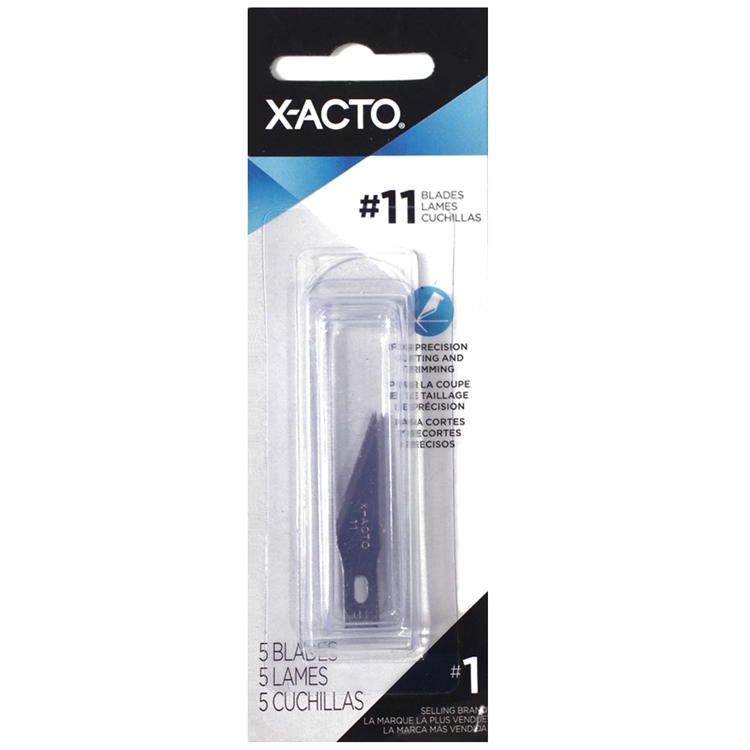 美國X-ACTO碳鋼筆刀刀片X211 #11