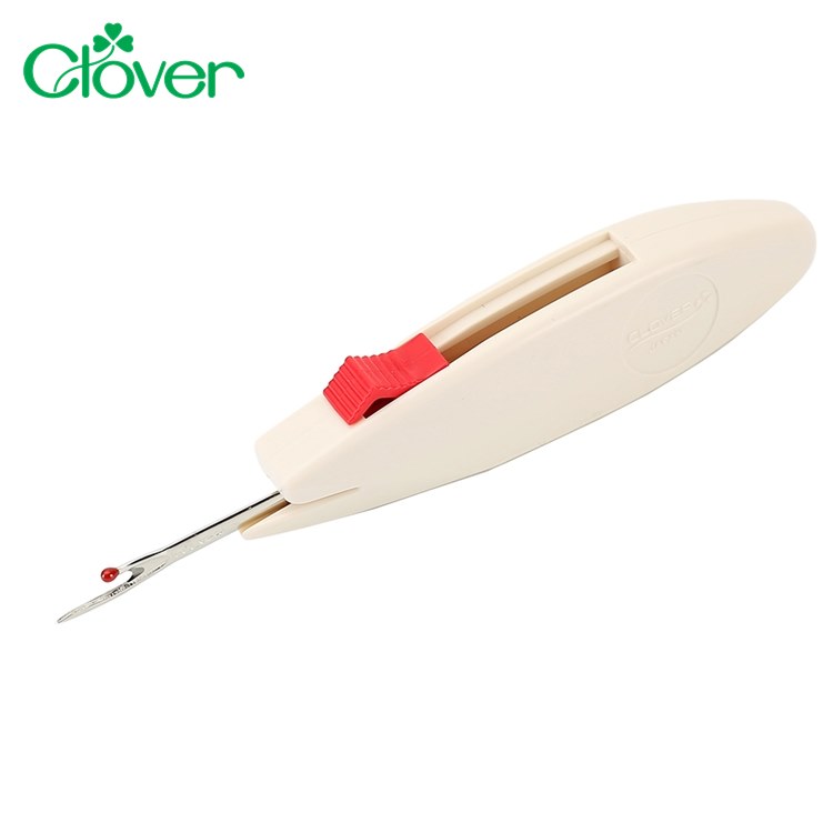 日本可樂牌Clover可伸縮2用拆線器剪線器21-505拆線刀切線器(切斷縫線、切開釦眼)接縫開膛手拼布工具