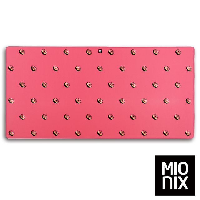 MIONIX Desk Pad Frosting 專業級電競桌墊(糖霜紅)