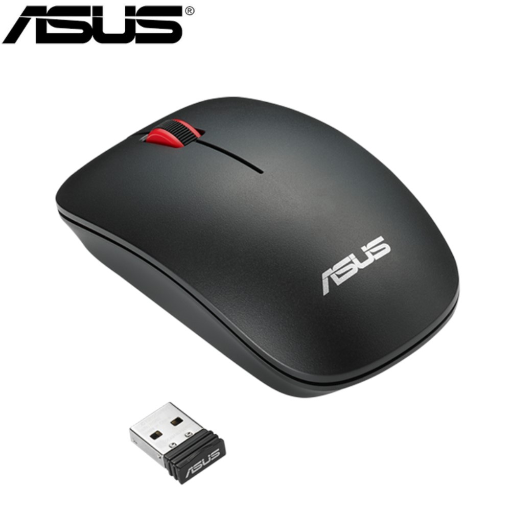 ASUS 原廠 WT300 人體工學無線滑鼠 (黑色)