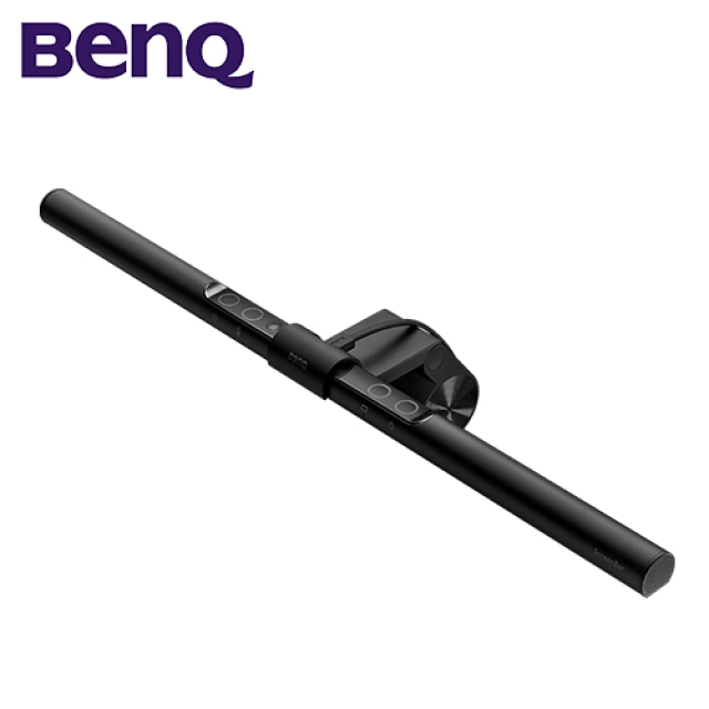  BenQ 明基 WiT ScreenBar 螢幕燈是專為電腦使用者設計的 LED 護眼檯燈，輕巧僅 0.53kg，尺寸 45.0 x 9.0 x 9.2 cm，安裝於螢幕上方，提供均勻無影光線，減少藍光傷害。產自其他國家，附 1 年保固，無配件及 BSMI 許可字號。適合長時間工作，提升閱讀舒適度，是居家辦公必備的 LED 檯燈選擇。 