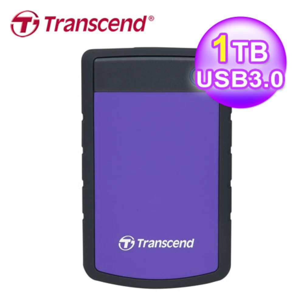 Transcend 創見 SJ25H3P 1TB 2.5吋 軍規防震外接硬碟