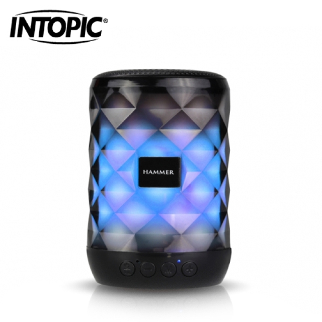 【INTOPIC 廣鼎】多功能炫彩LED藍芽喇叭(SP-HM-BT161)