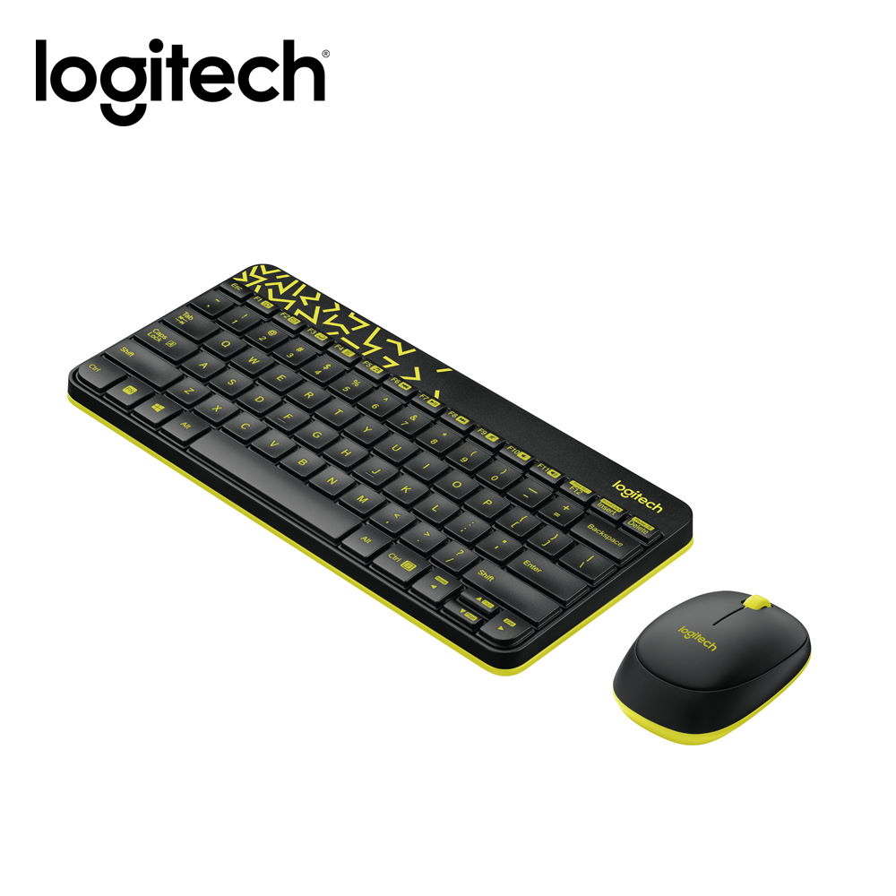 Logitech 羅技 MK240 NANO無線鍵鼠組 黑色