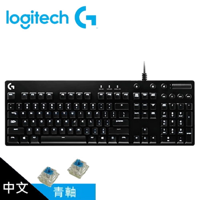 Logitech 羅技 G610 機械遊戲鍵盤-青軸