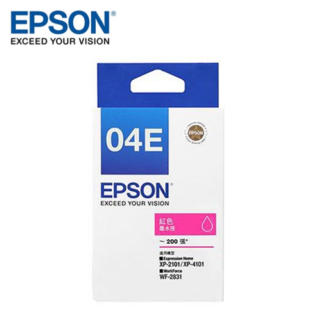 EPSON T04E350 紅色墨水匣