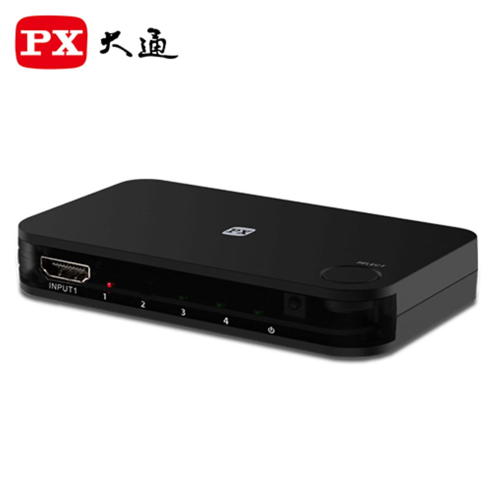 【PX大通】HD2-417 HDMI 切換器(4進1出)