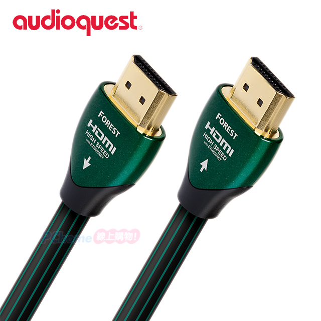 美國 Audioquest Forest HDMI 數位影音傳輸線 - 2M