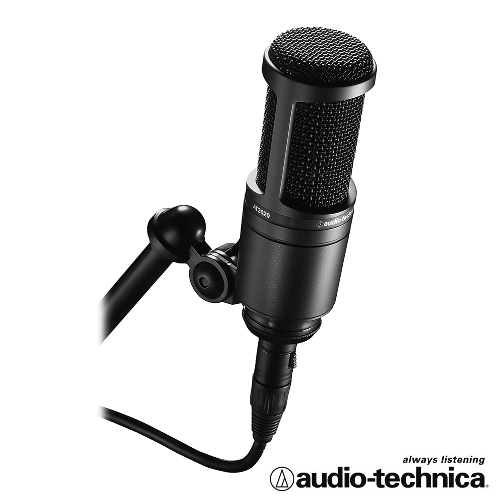 audio-technica 鐵三角 靜電型電容式麥克風 AT2020