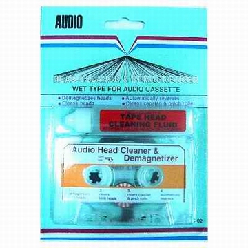 Trio Audio錄放音機濕式消磁清潔帶KC-02(兩入)