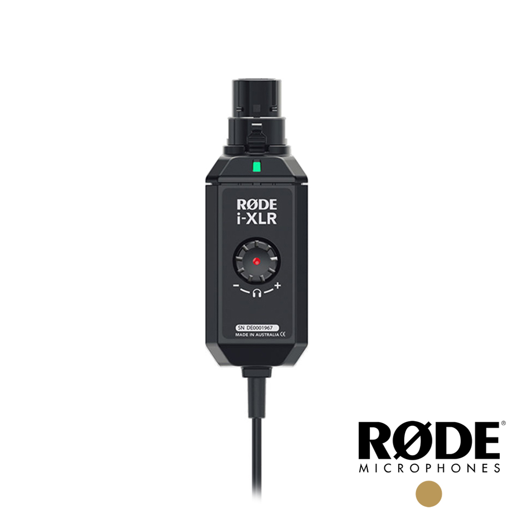 RODE APPLE用手機錄音介面(動圈麥克風專用) IXLR