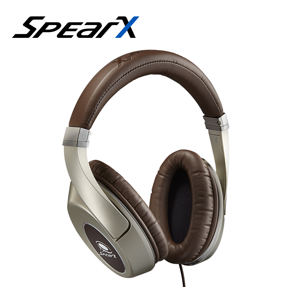 【SPEARX 聲特科技】品味經典 D系列音樂耳機D1經典咖啡金