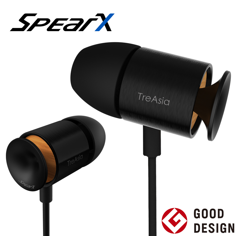 【SPEARX 聲特科技】 SpearX 跨域美聲 T+S O3全音域留聲耳機-黑色