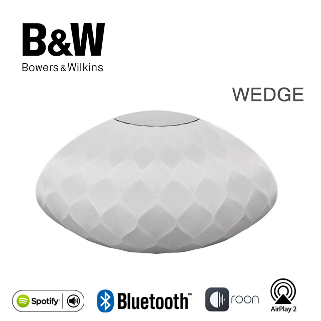英國 B&W Bowers & Wilkins Formation Wedge 無線串流喇叭【銀色】