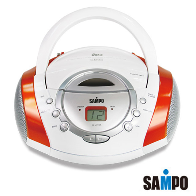 SAMPO聲寶 手提式CD/MP3音響 AK-W709ML