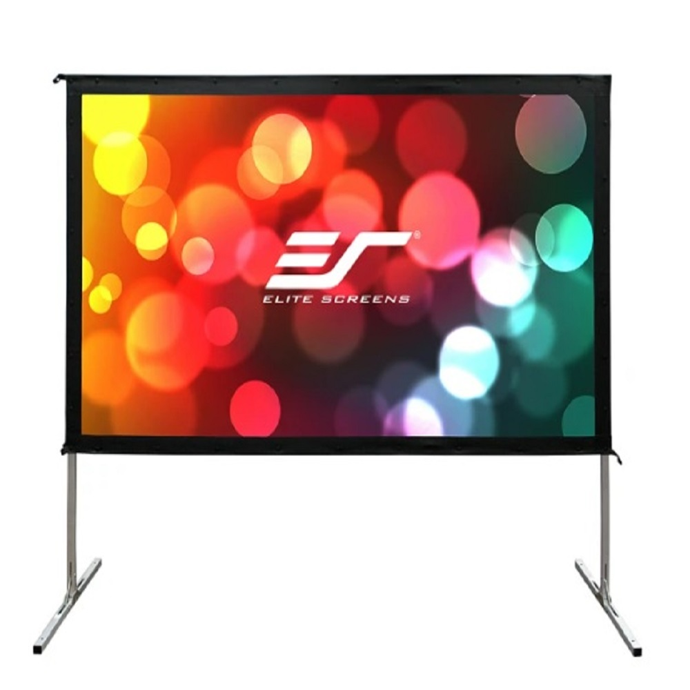 Elite Screens 億立 銀幕 120吋 4:3 快速摺疊幕-劇院雪白Q120V1