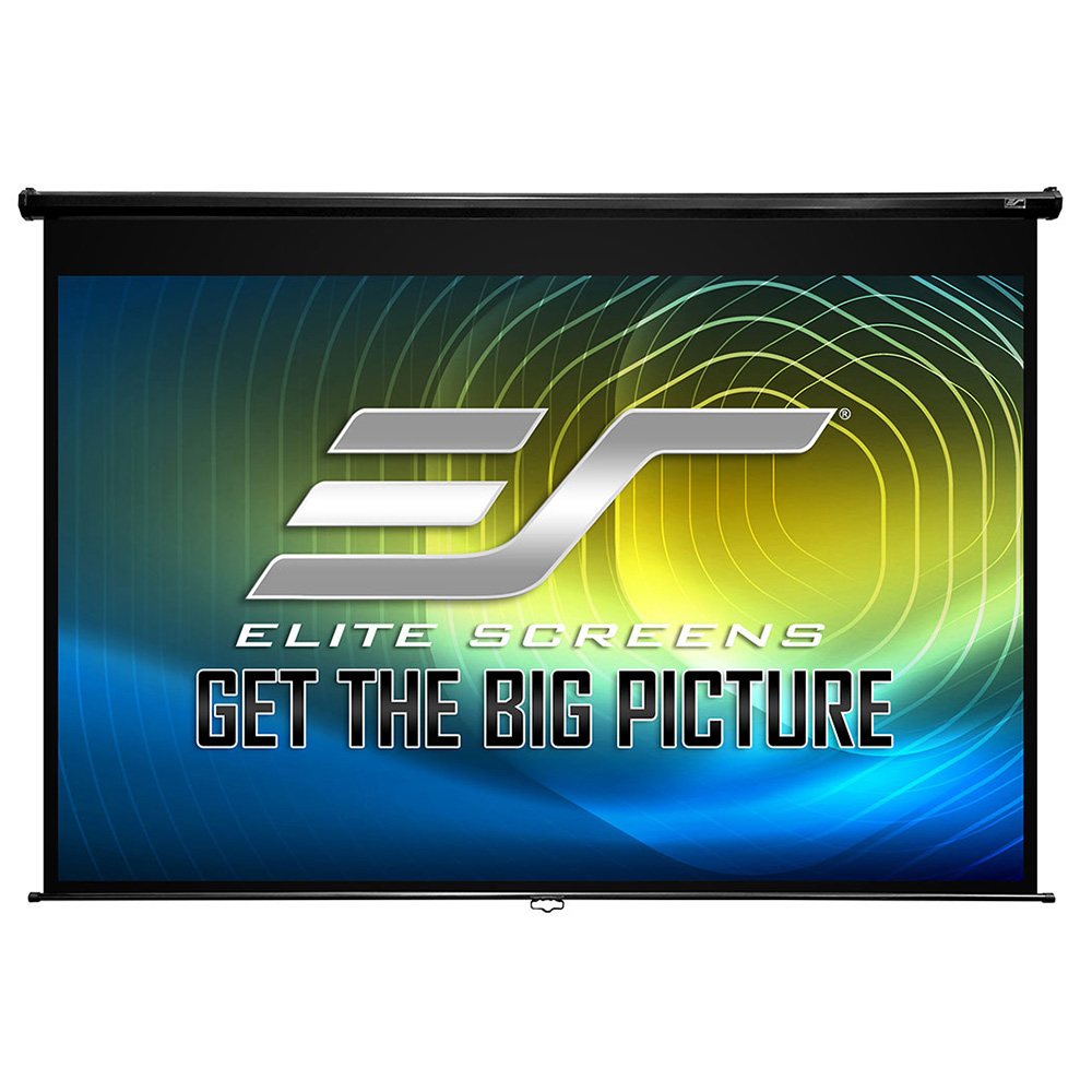 Elite Screens 億立銀幕 135 吋 16:9 標準型手拉幕升級版-白塑布 M135UWH2-E15