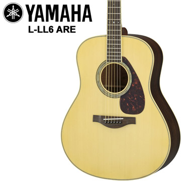『YAMAHA LL6-ARE』高品質單板木吉他/哥倫比亞雲杉木面板【標準琴身】