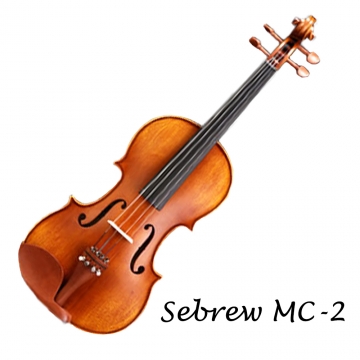 Sebrew希伯萊 MC-2，高級雲杉實木小提琴，專業考級版，贈琴盒、弓+全配