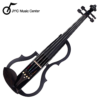 ★JYC Music★JYC SV-150S靜音提琴(黑色)~雙輸出/三段EQ