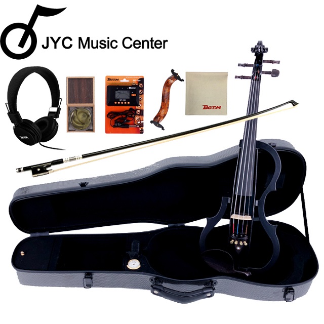 ★JYC Music★新款SV-150S 靜音提琴(黑色限定套裝組)~加碼配件大升級版