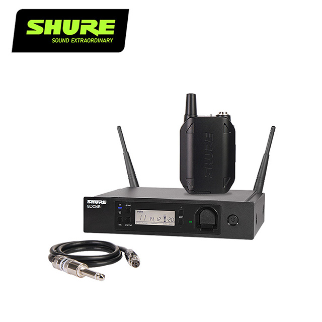 SHURE GLXD14R 無線樂器收音系統-吉他/貝斯/靜音提琴均適用-原廠公司貨