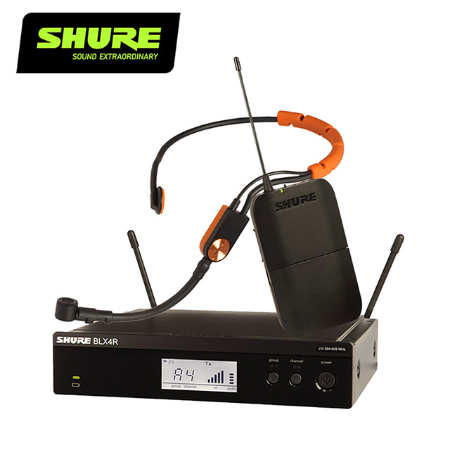 SHURE BLX14R / SM31 運動型頭戴式無線麥克風-原廠公司貨/防潮防汗運動型專用款
